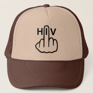 Hut HIV Gedreht Truckerkappe