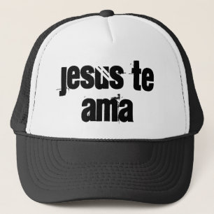 Hut - Jesus-Lieben Sie Truckerkappe
