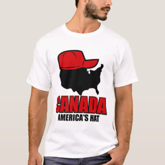 Hut Kanadas Amerika T-Shirt