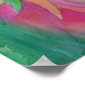 Hut-Mädchen - Poster (Ecke)