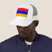 Hut mit Flagge Armeniens Truckerkappe (Beispiel)