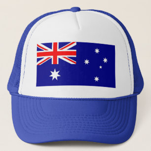 Hut mit Flagge von Australien Truckerkappe