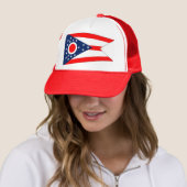 Hut mit Flagge von Ohio Staat - USA Truckerkappe (Beispiel)