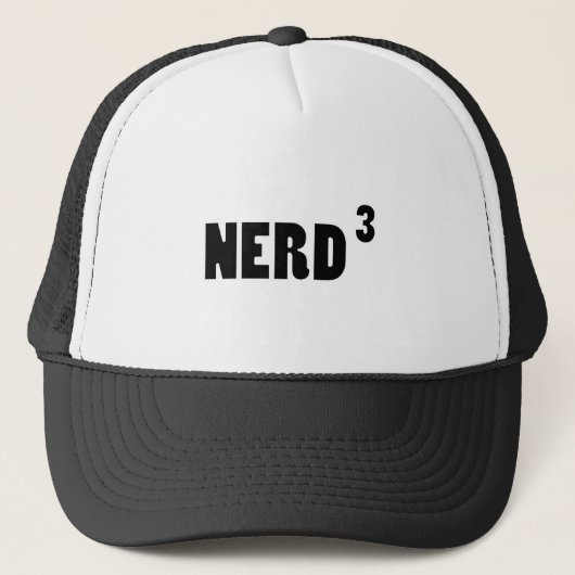Hut Nerd3 Truckerkappe (Vorderseite)