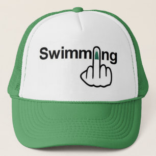 Hut Schwimmen Gedreht Truckerkappe