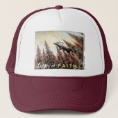 Hut - Springen der Rotwild Truckerkappe (Vorderseite)