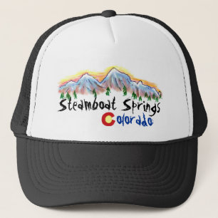Hut Steamboat Springs Colorado Truckerkappe