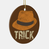 HUT-TRICK-FUSSBALL-WEIHNACHTSverzierung Keramikornament (Rechts)