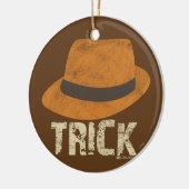 HUT-TRICK-FUSSBALL-WEIHNACHTSverzierung Keramikornament (Links)