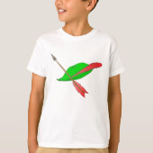 Hut u. Pfeil T-Shirt (Vorderseite)
