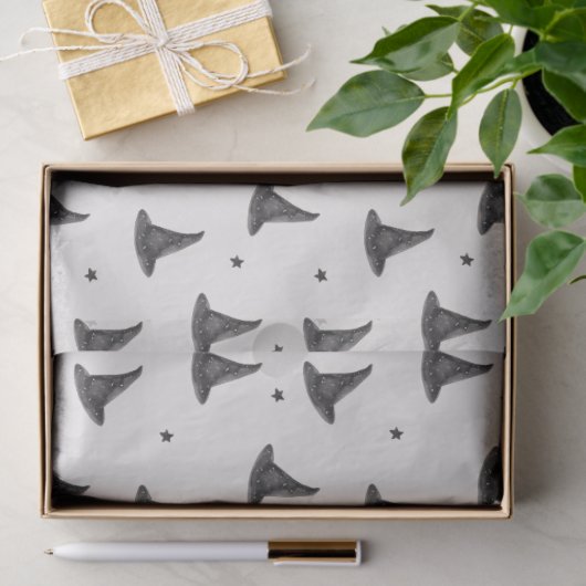 Hut und Sternmuster Seidenpapier (Geschenk)