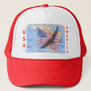 HUT USA EAGLE TRUCKERKAPPE