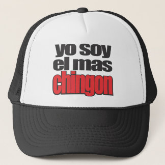 Hut Yo Sojabohnenöl-EL mas Chingon Truckerkappe
