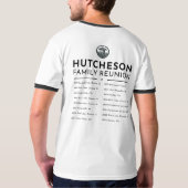 Hutcheson Wiedersehen 2024 T - Shirt (Rückseite)
