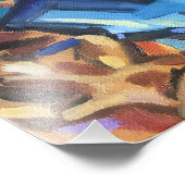 Hutchin Farm-Szene Fotodruck (Ecke)