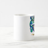Hutchins Wappen (Familienwappen) Kaffeetasse (Mittel)