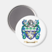 Hutchison Coat of Arms (Familienwappen) Magnet (Vorderseite/Rückseite)