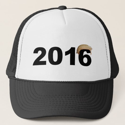 Hüte des Trumpf-Haar-2016 Truckerkappe (Vorderseite)