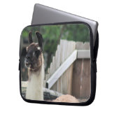 Hüte dich vor dem Lama! Laptopschutzhülle (Vorderseite Links)