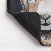 Hüte dich vor falschen Alphas Gemälde von Alfred F Mousepad (Ecke)