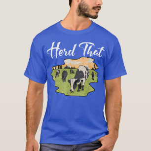 Hüte Jenen lustigen Kuh züchtenden Bauer Tierliebh T-Shirt