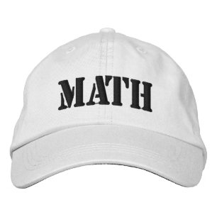 Hüte MATH Lass Amerika denken Brodé niedriger Pro