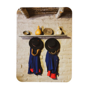 Hüte und Mäntel in der Old Pueblo Karte Magnet