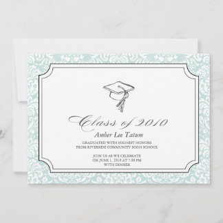 {Hüte vor dir} Einladung des Abschlusses