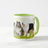 Hütehunde - Collie, Bobtail und Co. Tasse (VorderseiteRechts)