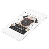 Hüten Sie sich vor Hund Magnet (Linke Seite)