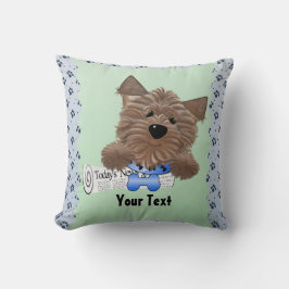 Hüten Sie sich vor Männchen#2 Kissen 20" x 20"