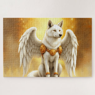 Hüter der Dämmerung – Der weißgeflügelte Wolf. Puzzle