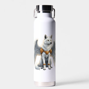 Hüter der Dämmerung – Der weißgeflügelte Wolf. Trinkflasche