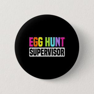 Hüter der Eierjagd Funny Egg Jagd Party Mama Da Button