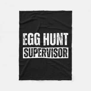 Hüter der Eierjagd - Party-Mama für die Eierjagd V Fleecedecke