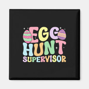 Hüter der Eierjagd Retro Ei Jagd Party Mama Da Magnet