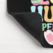 Hüter der Eierjagd Retro Ei Jagd Party Mama Da Mousepad (Ecke)