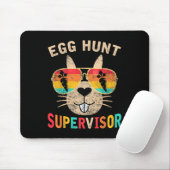 Hüter der Eierjagd Retro Ei Jagd Party Mama Da Mousepad (Mit Mouse)