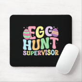 Hüter der Eierjagd Retro Ei Jagd Party Mama Da Mousepad (Mit Mouse)