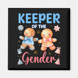 Hüter der Geschlechtsenthüllung Baby Lebkuchen Ros Magnet