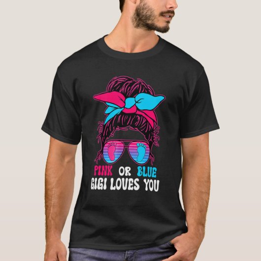 Hüter der Geschlechtsenthüllung Baby Rosa oder Bla T-Shirt (Vorderseite)