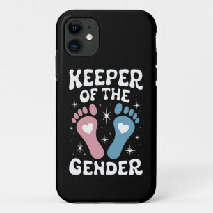 Hüter der Geschlechtsenthüllungsfeier Junge Mädche Case-Mate iPhone Hülle
