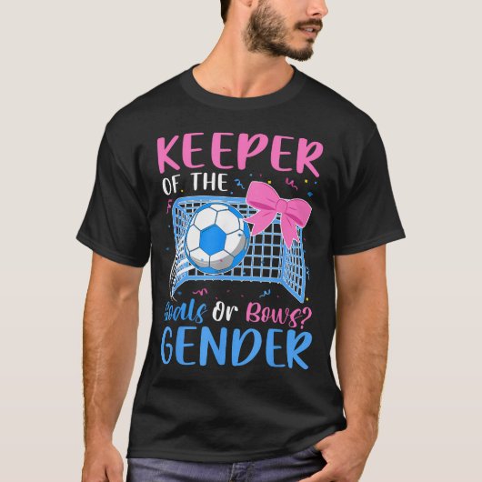 Hüter der Geschlechtsziele oder Geschlechtsenthüll T-Shirt (Vorderseite)