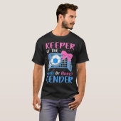 Hüter der Geschlechtsziele oder Geschlechtsenthüll T-Shirt (Vorne ganz)