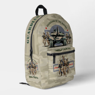 Hüter der Nation   Bedruckter Rucksack