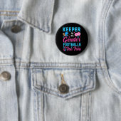 Hüter des Geschlechts Football oder Pom-Poms Gesch Button (Beispiel)