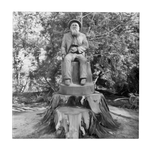 Hüter des Waldes Fliese (Vorderseite)