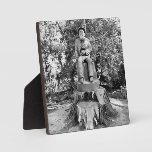 Hüter des Waldes Fotoplatte (Vorderseite)