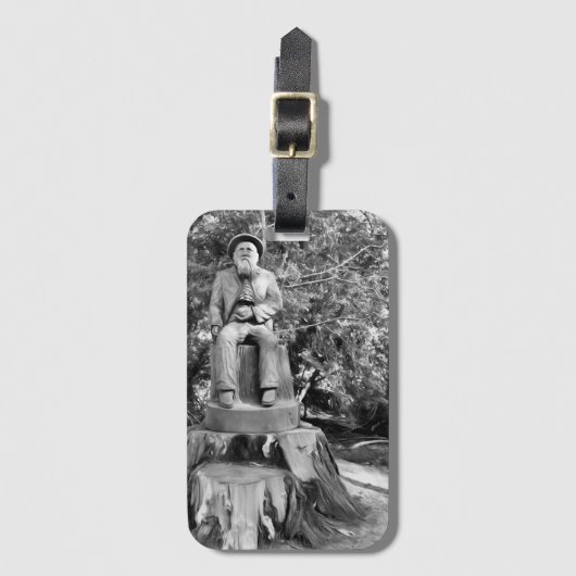 Hüter des Waldes Gepäckanhänger (Vorderseite Vertikal)