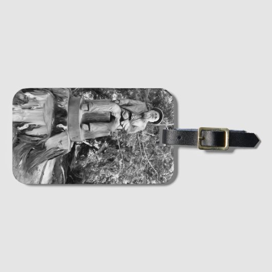 Hüter des Waldes Gepäckanhänger (Vorderseite (Horizontal))